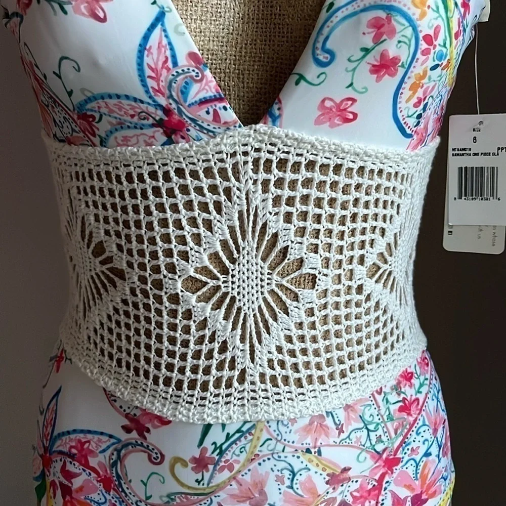L*Space Samantha One Piece Swimsuit Size 6 NWT